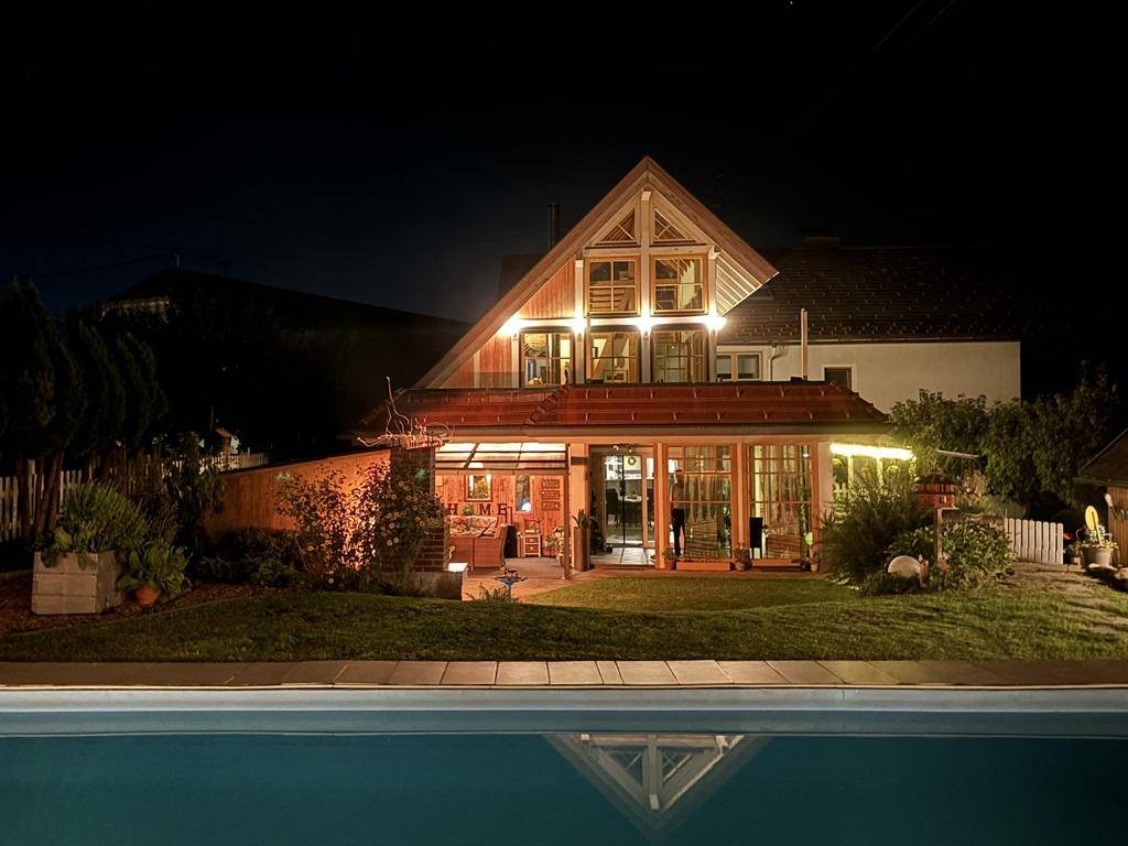 Nachtstimmung Haus