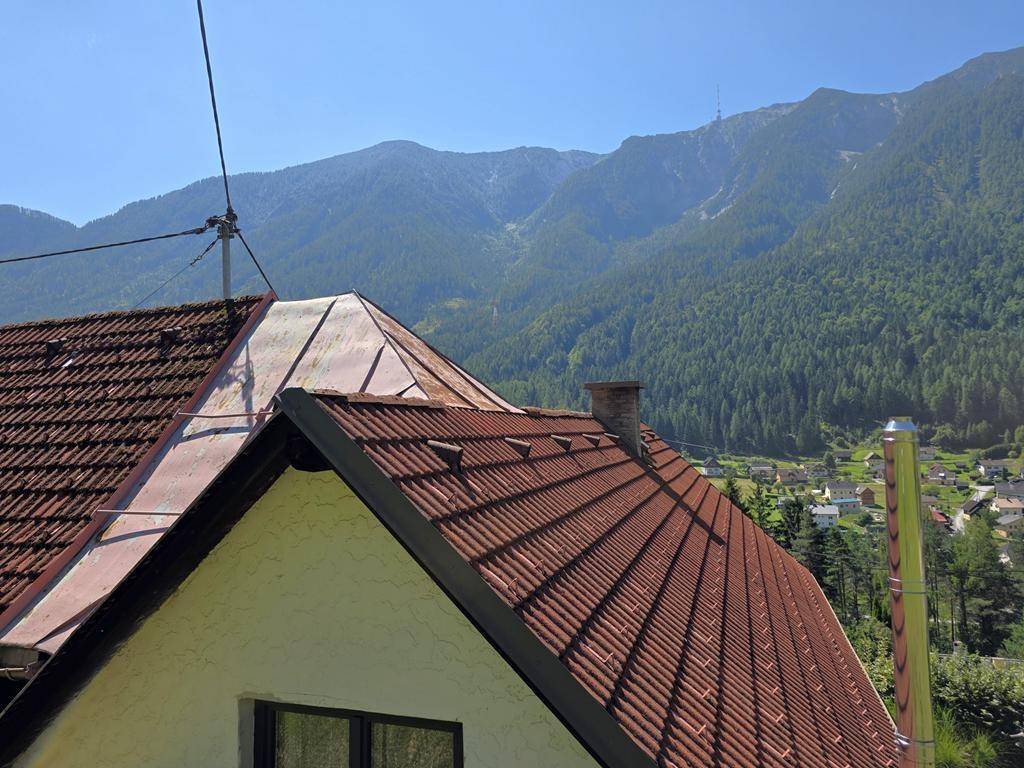 Ausblick übers Dach