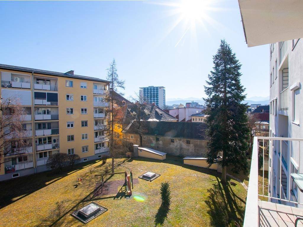 Ausblick Balkon