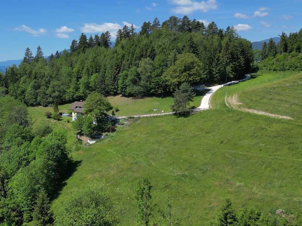 Seltene Alleinlage mit Aussicht - 3.75 ha am Stadtrand - eigenes Wasser - Ansicht 2