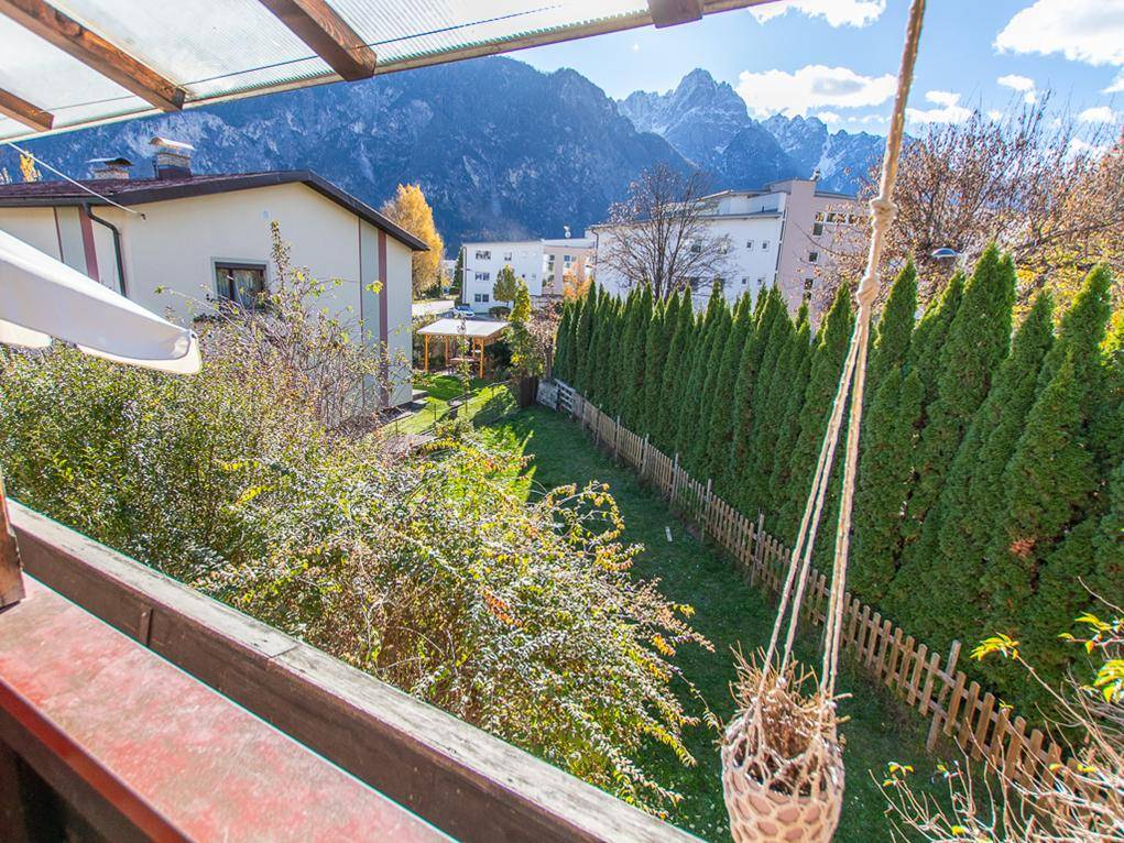 Balkon mit Gartenblick