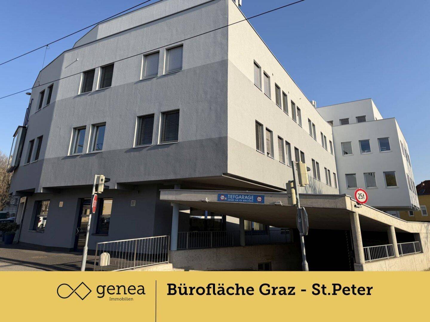 Preis All Inklusive - Moderne Bürofläche mit 263 m² im 1. OG - individuell gestaltbar – Top Lage in St. Peter mit Straßenbahn vor der Tür - Ansicht 4