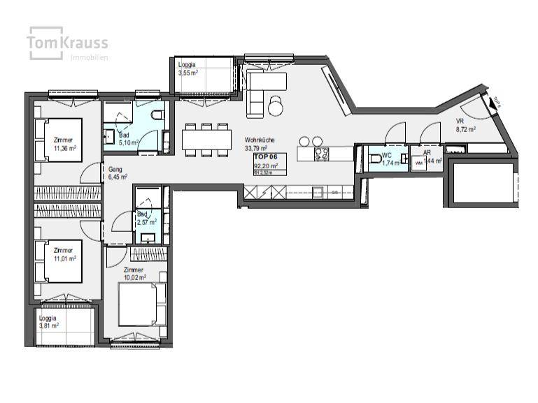 VORSTADTVIBES - VIEL PLATZ - TAGESLICHT BAD - HELL - MODERN - - Ansicht 3