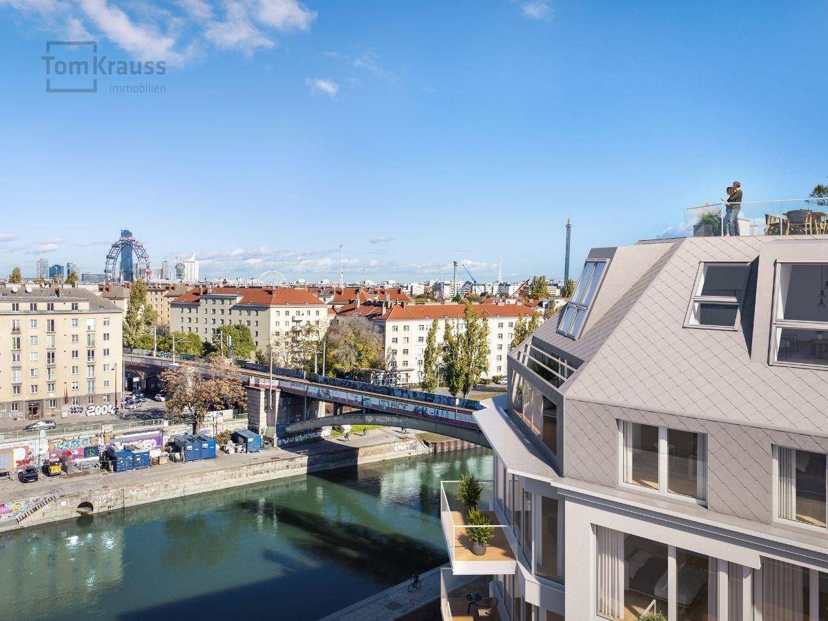 Donaukanal Ausblick