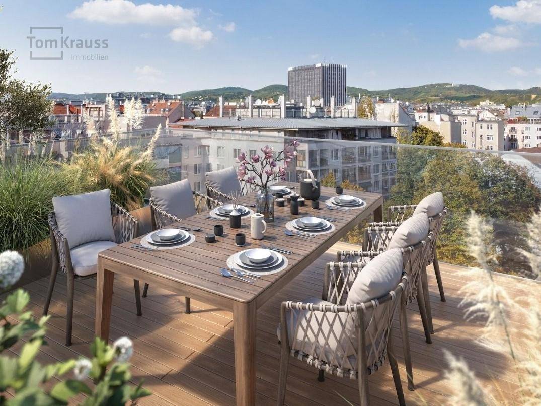 charmante Dachterrasse