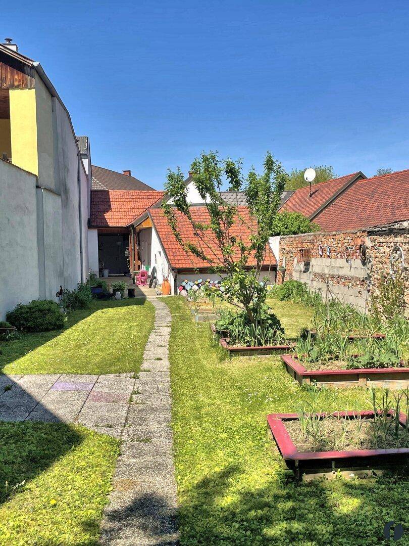 Blick Richtung Haus