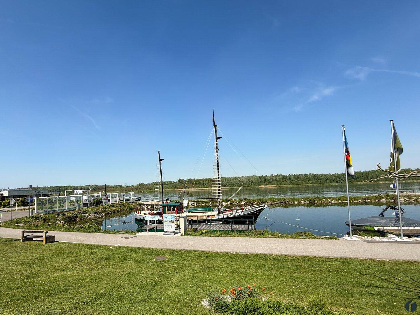Ausblick auf die Donau