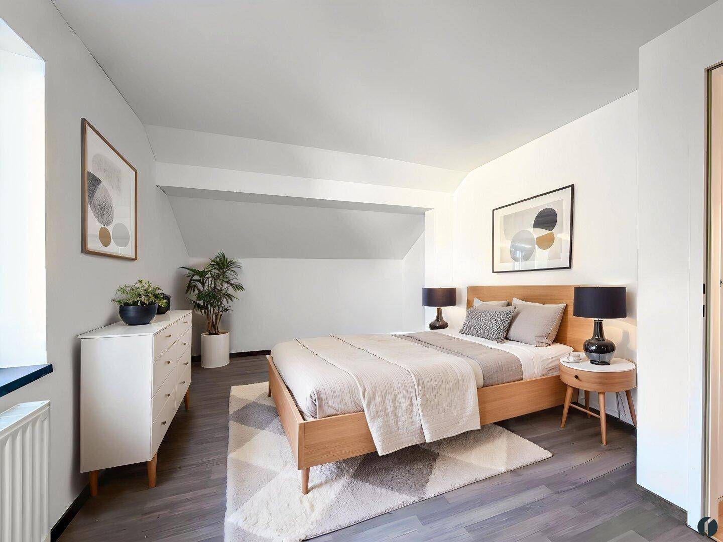 Einrichtungsbeispiel Schlafzimmer