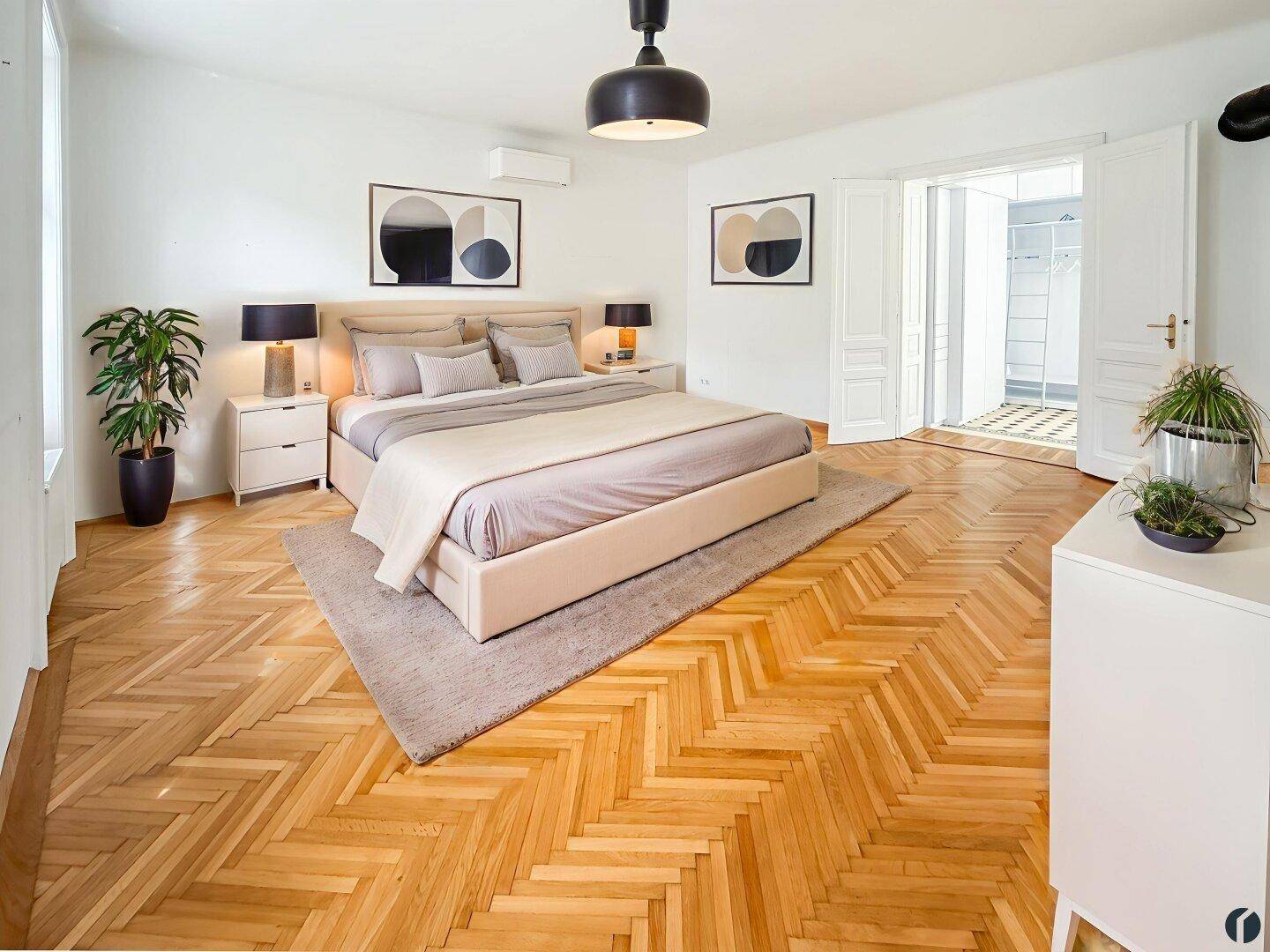 Einrichtungsbeispiel - Schlafzimmer