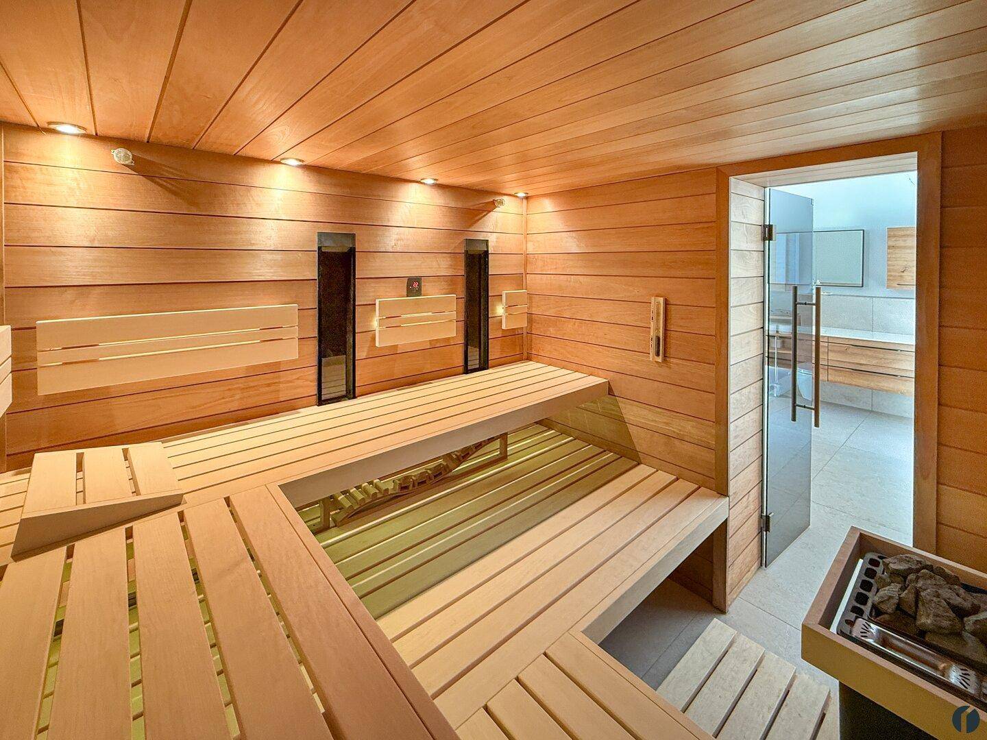 Sauna im Bad