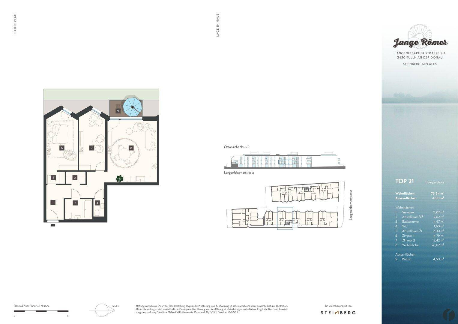Wohnungsplan Top 21