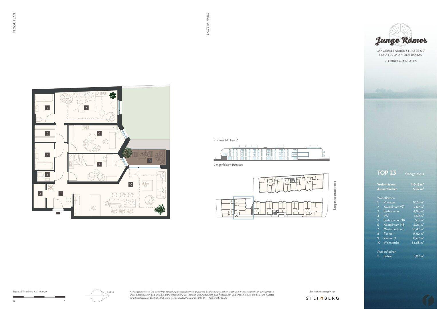Wohnungsplan Top 23
