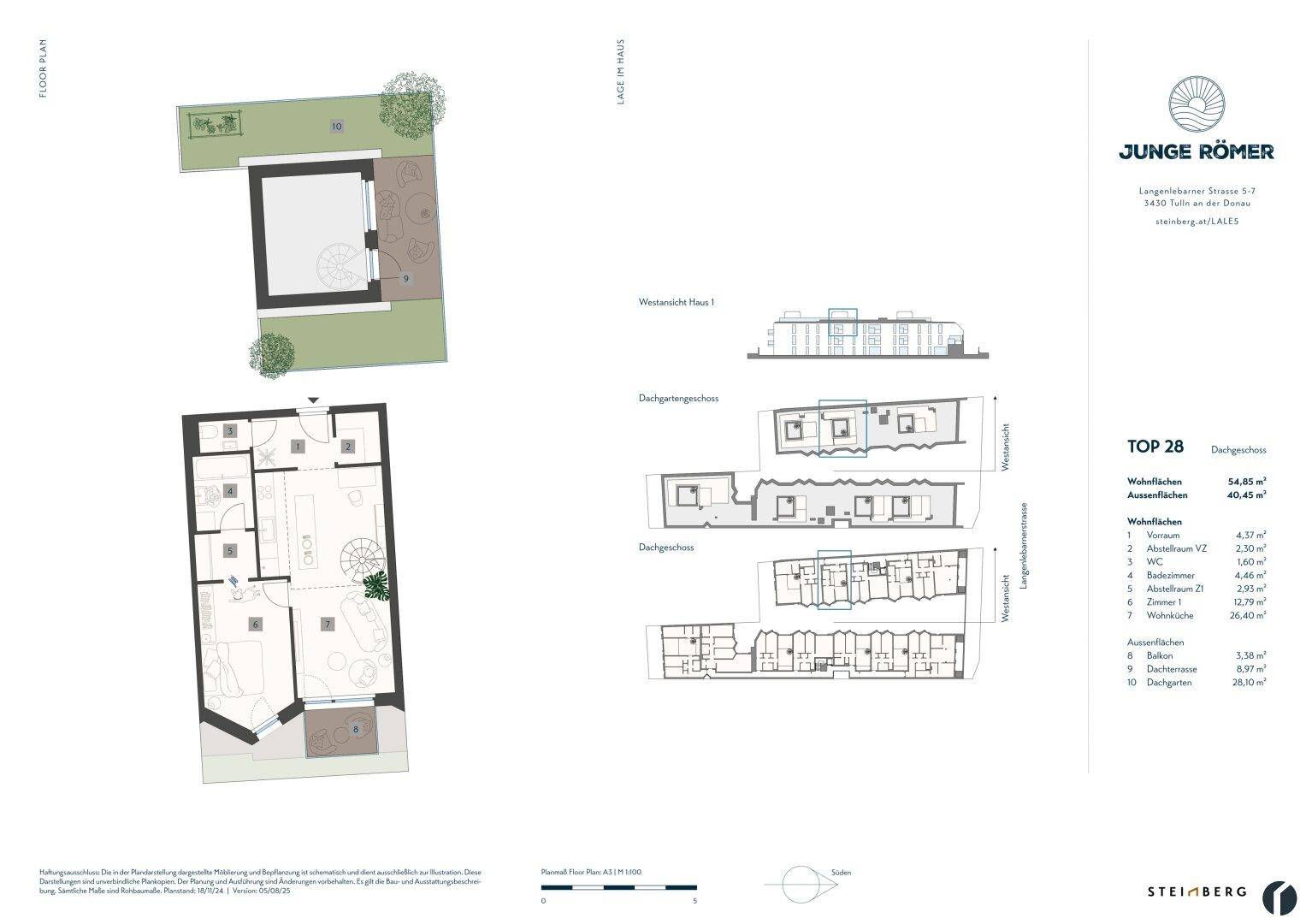 Wohnungsplan Top 28