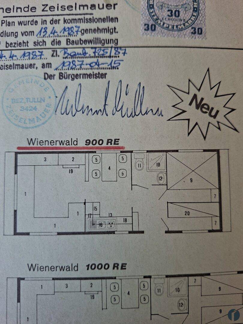 Plan Mobelheim Modell
