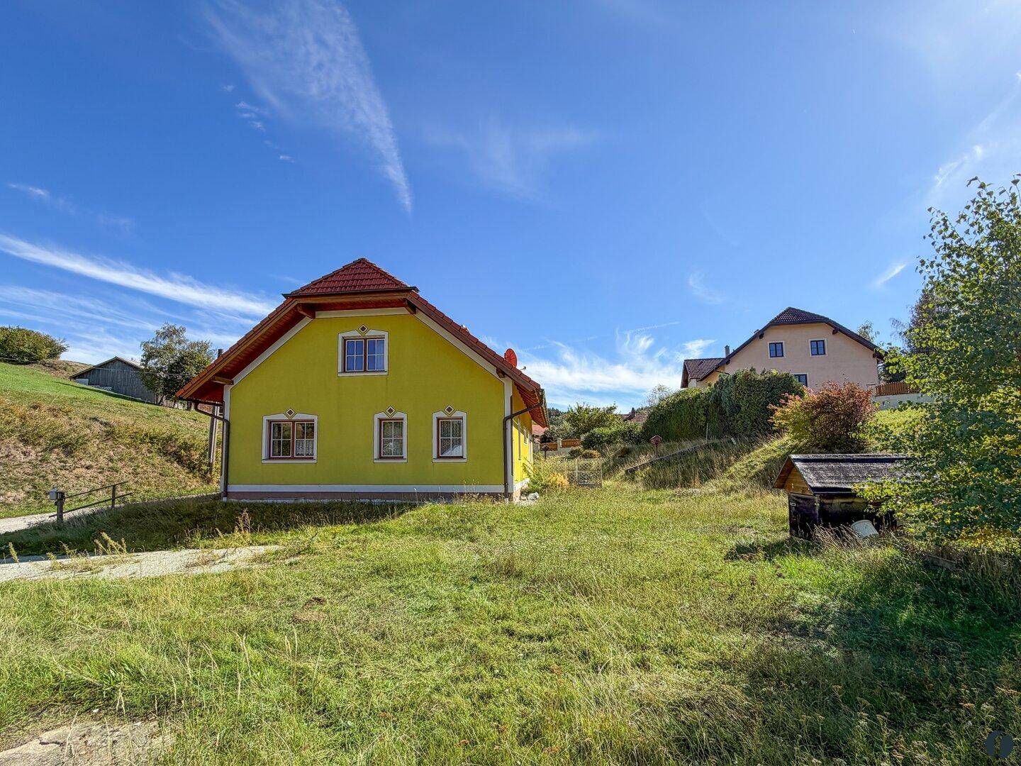 Außenansicht vom Haus