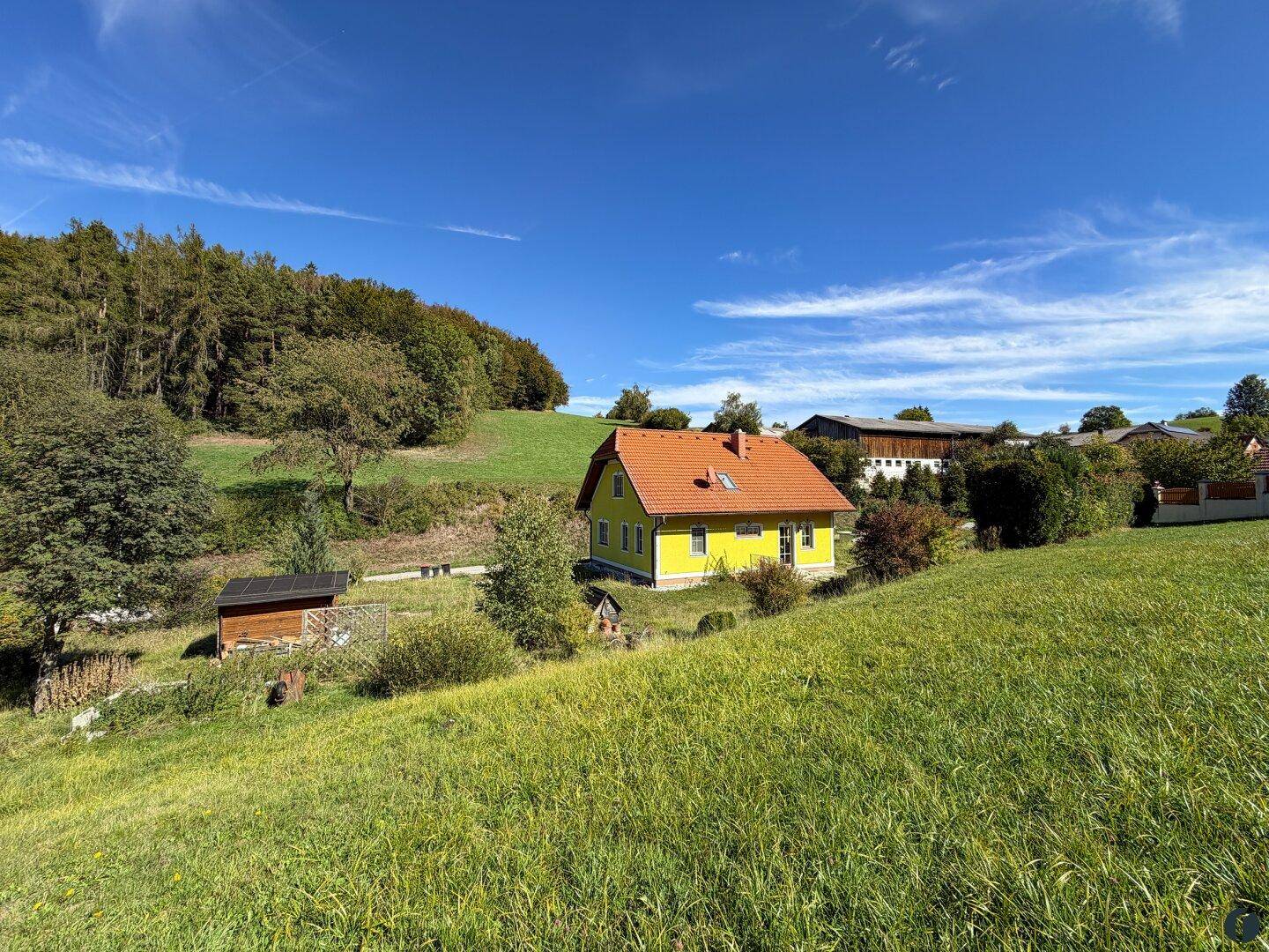 Außenansicht vom Haus