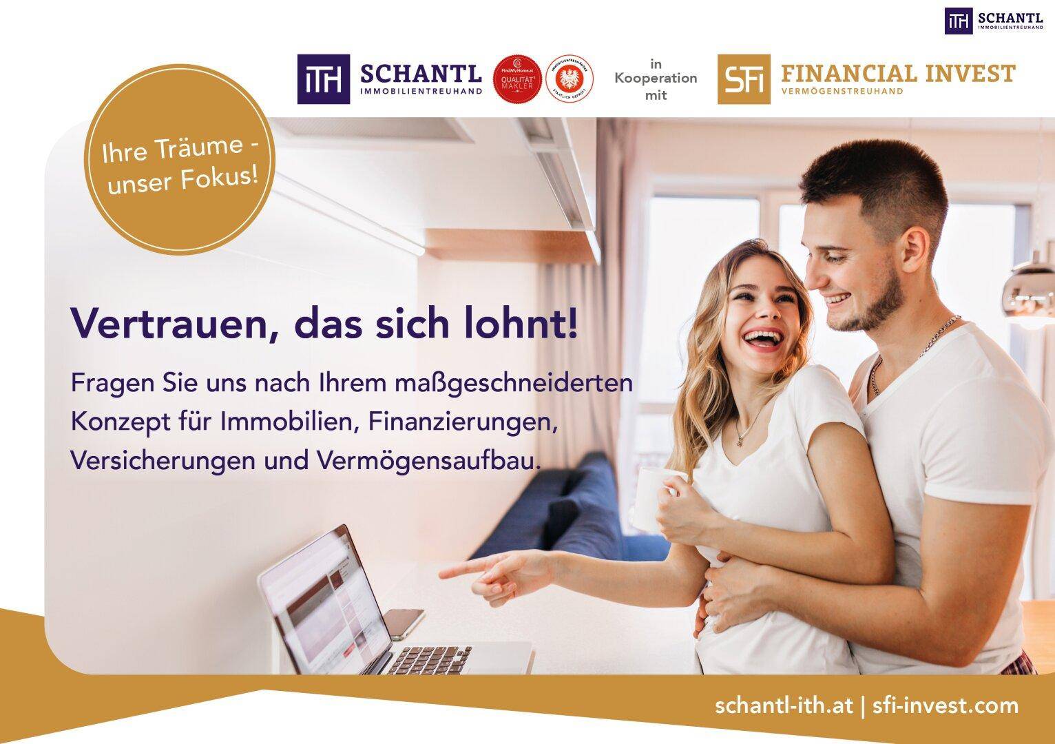 SUPER LAGE! PENTHOUSE-BÜRO - Helle Büro- oder Ordinationsflächen inkl. Klimaanlage, Glasfaseranschluss + 3 BALKONE! Tiefgaragenplätze vorhanden!! TOP-SICHTBARKEIT! - Ansicht 2