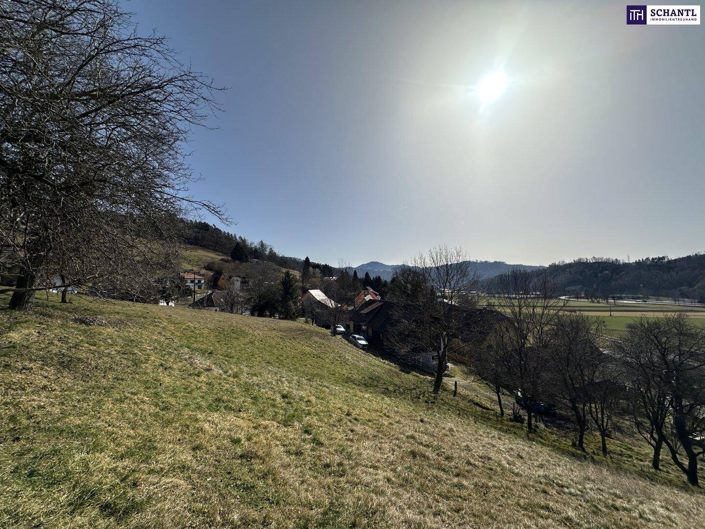 7 Parzellen verfügbar - Tolles Baugrundstück am Sonnenhang in Prenning bei Deutschfeistritz – 3.700 m², aufteilbar in 7 Parzellen - Ansicht 2
