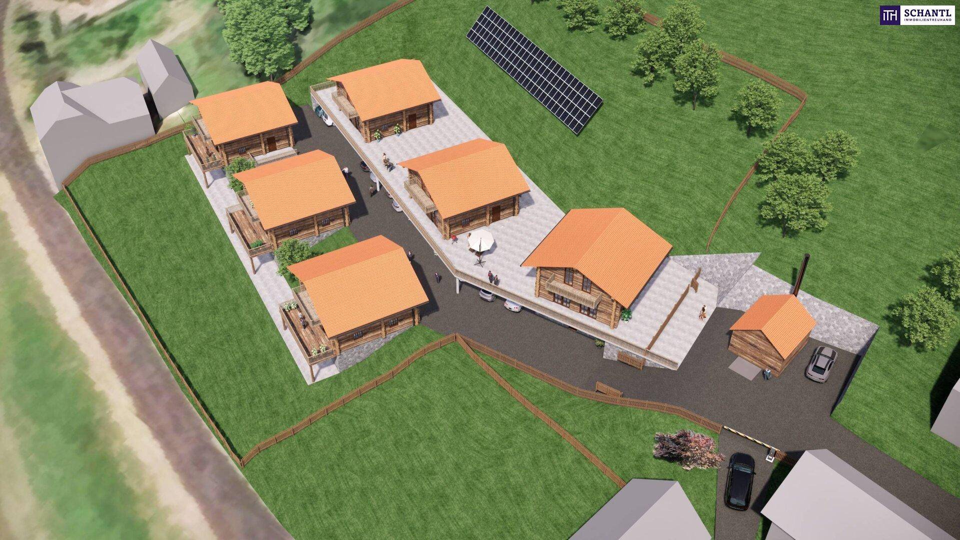 7 Parzellen verfügbar - Tolles Baugrundstück am Sonnenhang in Prenning bei Deutschfeistritz – 3.700 m², aufteilbar in 7 Parzellen - Ansicht 3