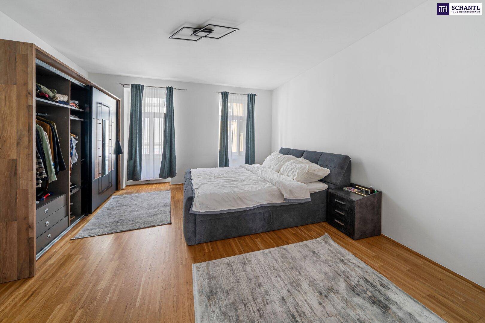 Schlafzimmer, ca. 23,28 m²