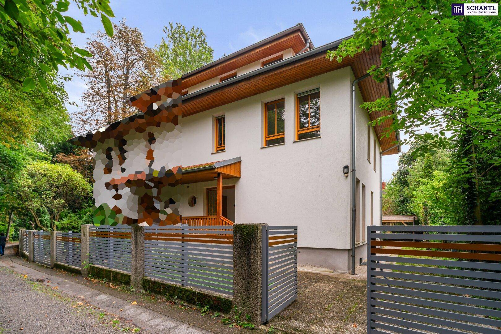 Fassade, südwestliche Seite