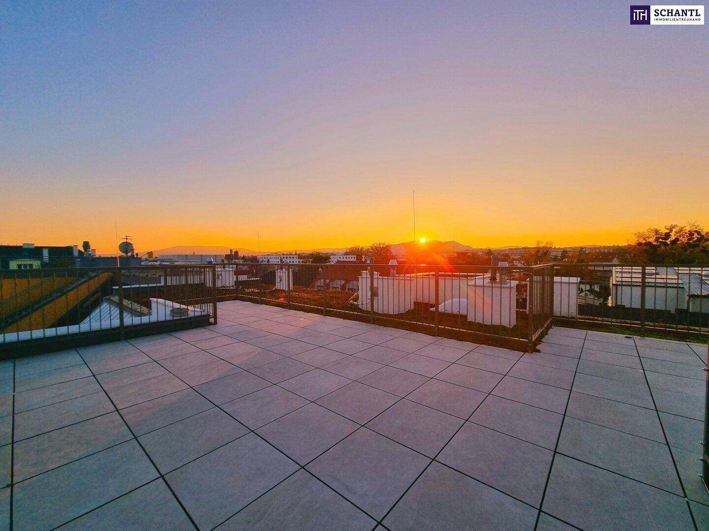 Raum. Ruhe. Rooftop. Selten am Markt - 5-Zimmer-Penthouse mit großzügiger Dachterrasse in Ruhelage! Erdwärme + Garagenplätze + Energieeffizient Wohnen! - Vista 2