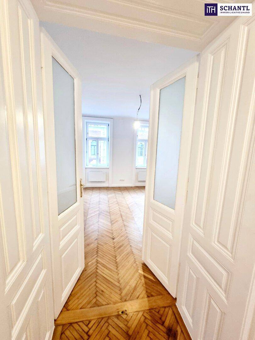 Ein Zuhause, das Geschichten erzählt - Altbaujuwel in ruhiger Lage! Traumhaft saniertes Altbauhaus + Ruhige Seitengasse + Super beliebtes Grätzl! Viel Grün + Viel Charme! Jetzt zugreifen! - Widok 3