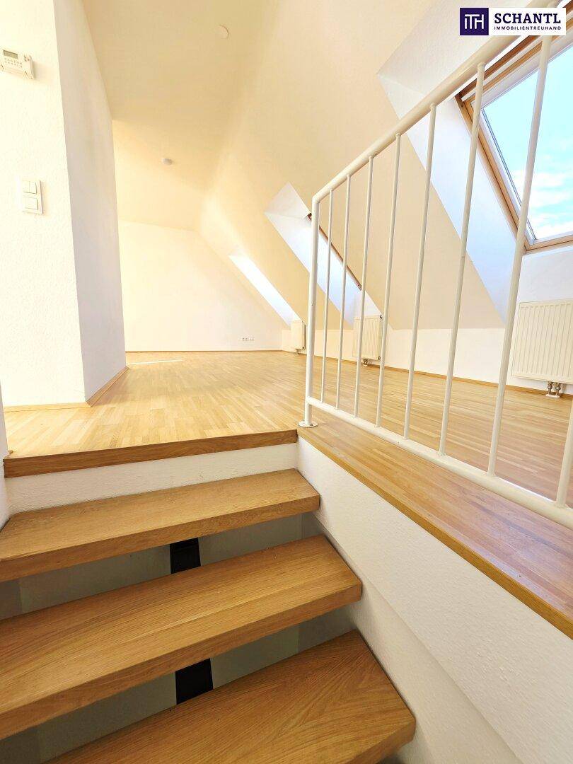 Traumblick - Ihr Logenplatz über der Stadt! Wohnen im Dachgeschoss mit WOW-Effekt! Traumhaft saniertes Altbauhaus + Hofseitige Terrasse + Tolle Infrastruktur und Anbindung + Lebensqualität pur! – pohled 2