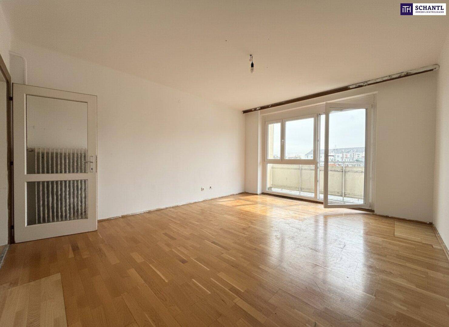 Großzügige 4-Zimmer Wohnung mit 2 Balkonen + Parkplatz und viel Potenzial – 98 m² in Graz - sanierungsbedürftig! - Ansicht 4