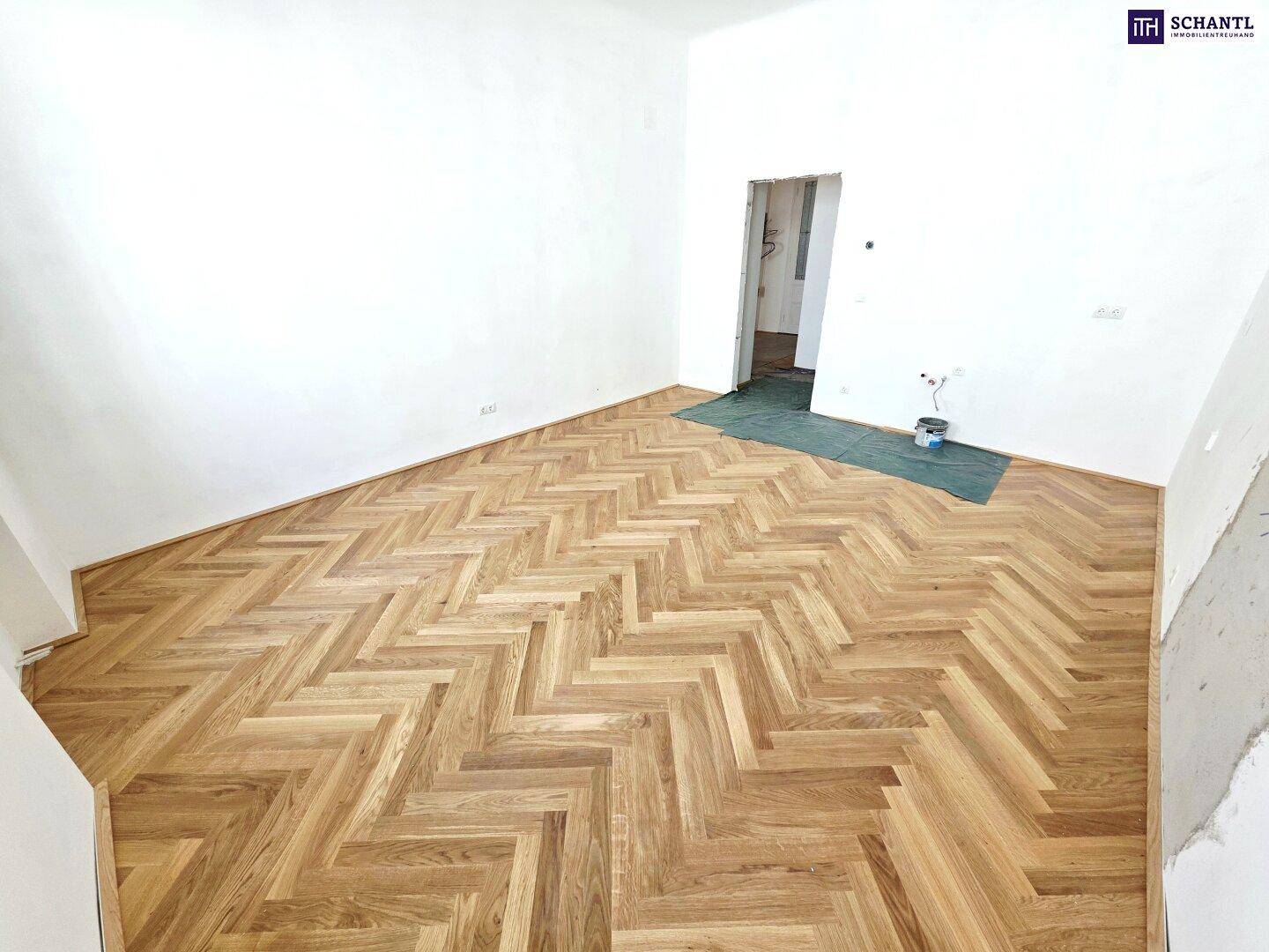 Neuer Preis! Saniertes Schmuckstück in ruhiger Seitengasse! Perfekt aufgeteilte 2-Zimmer + Grüner Innenhof + Ruhelage + Schönes Altbauhaus + TOP Infrastruktur und Anbindung! Jetzt zugreifen! - Ansicht 3