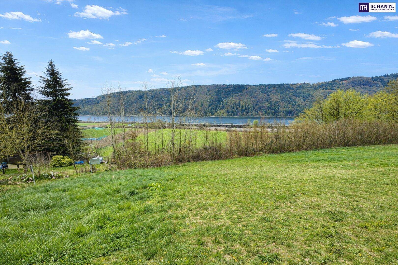 PREIS-HIT! Einreichplanung sowie Projektstudie für Wohnbau-Projekt bereits vorhanden! Seltenes Baugrundstück mit 2.168 m² mit genialem Donau-Blick in ruhiger Lage! - Ansicht 2