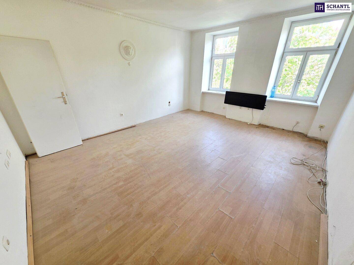 Selbst gestalten! Altbauwohnung mit Renovierungsbedarf in der schönen Hasnerstraße! Perfekte Infrastruktur und Anbindung + Ruhige Fahrradstraße + Balkonanbau möglich! Jetzt zugreifen! - Ansicht 5