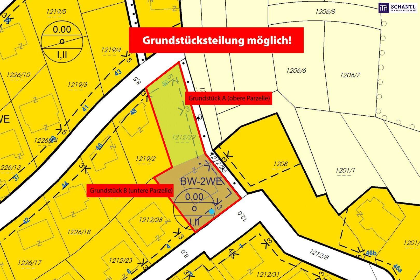 Sonniges Baugrundstück! Grundstücksteilung möglich! - Ansicht 3
