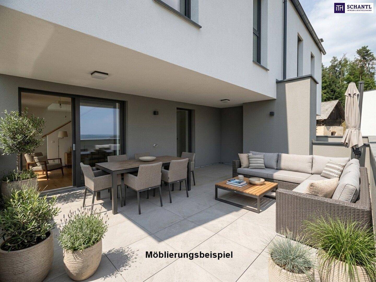 Terrasse KI-Möblierungsbeispiel 2