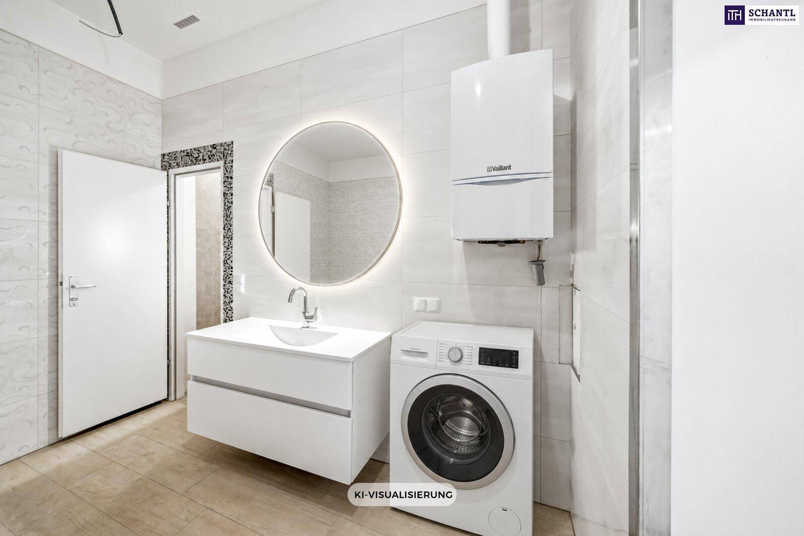 Badezimmer, KI Visualisierung