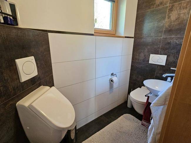 WC im Erdgeschoss