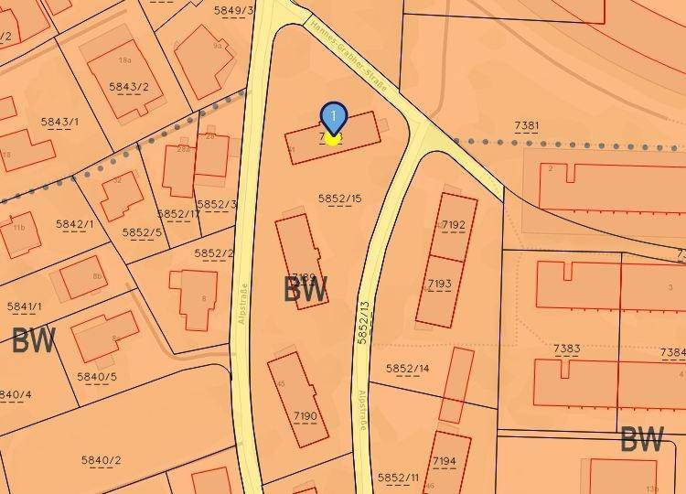 Lageplan | Widmungsplan