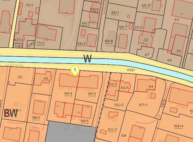 Lageplan | Widmungsplan