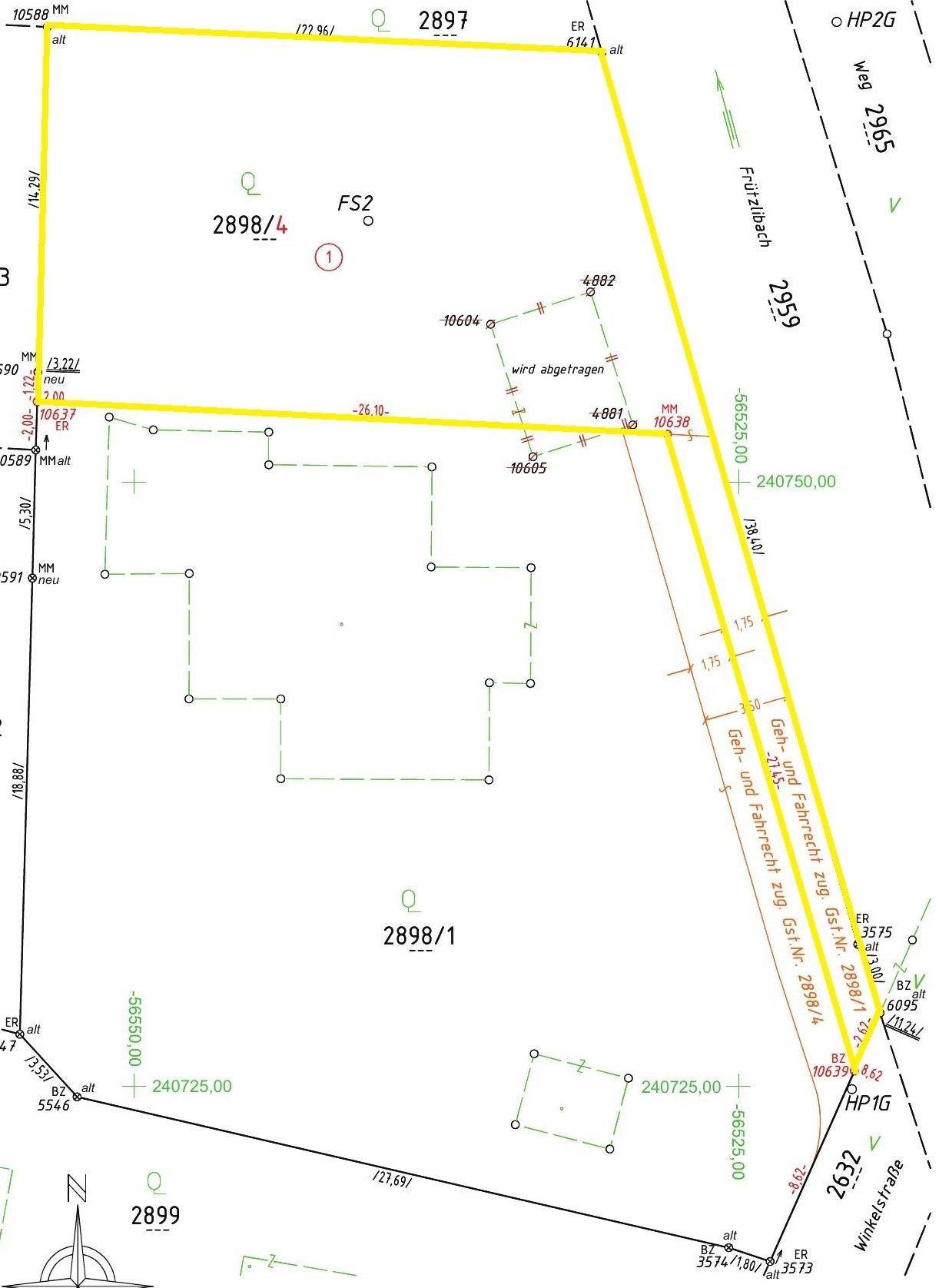 Lageplan | Teilungsplan