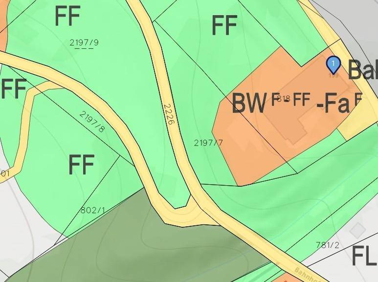 Lageplan | Flächenwidmung