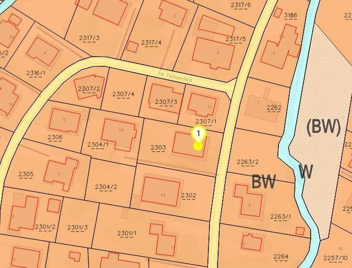 Lageplan | Widmungsplan