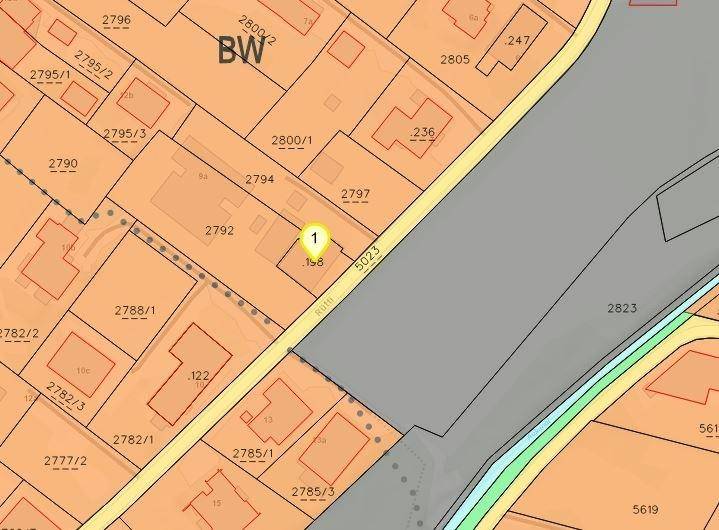 Lageplan / Widmungsplan