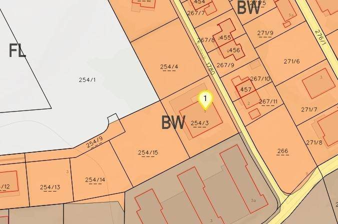 Lageplan/Widmungsplan