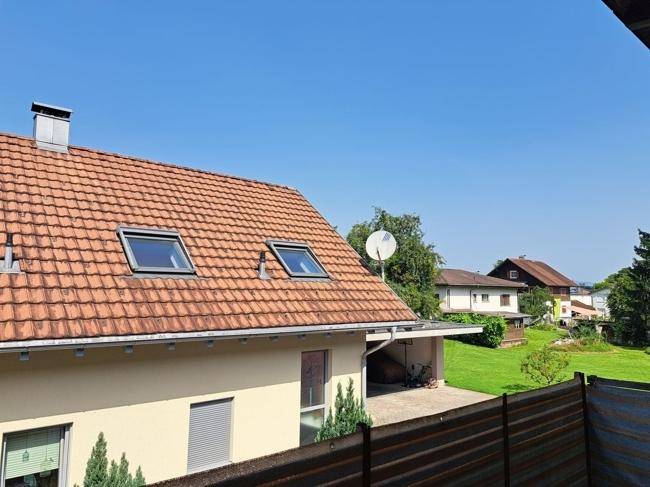 Ausblick Balkon