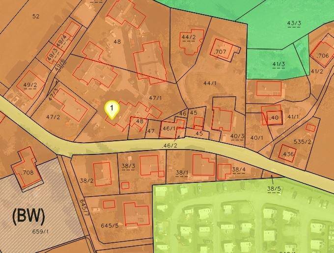 Lageplan / Widmungsplan