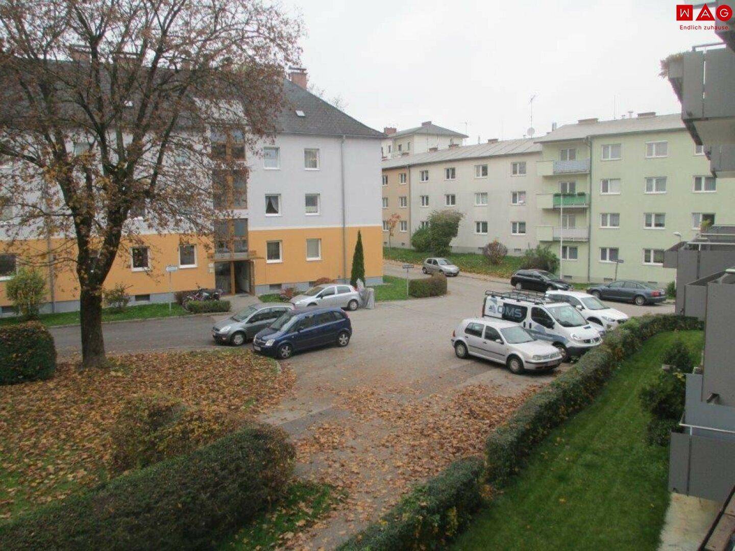 Blick Balkon - rechte Seite blickend