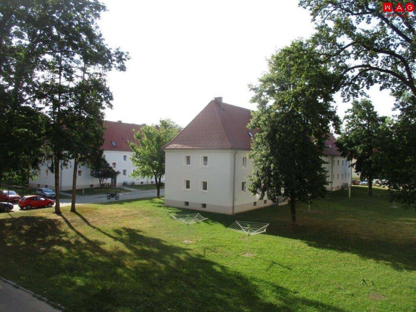 Blick aus dem Fenster, hofseitig