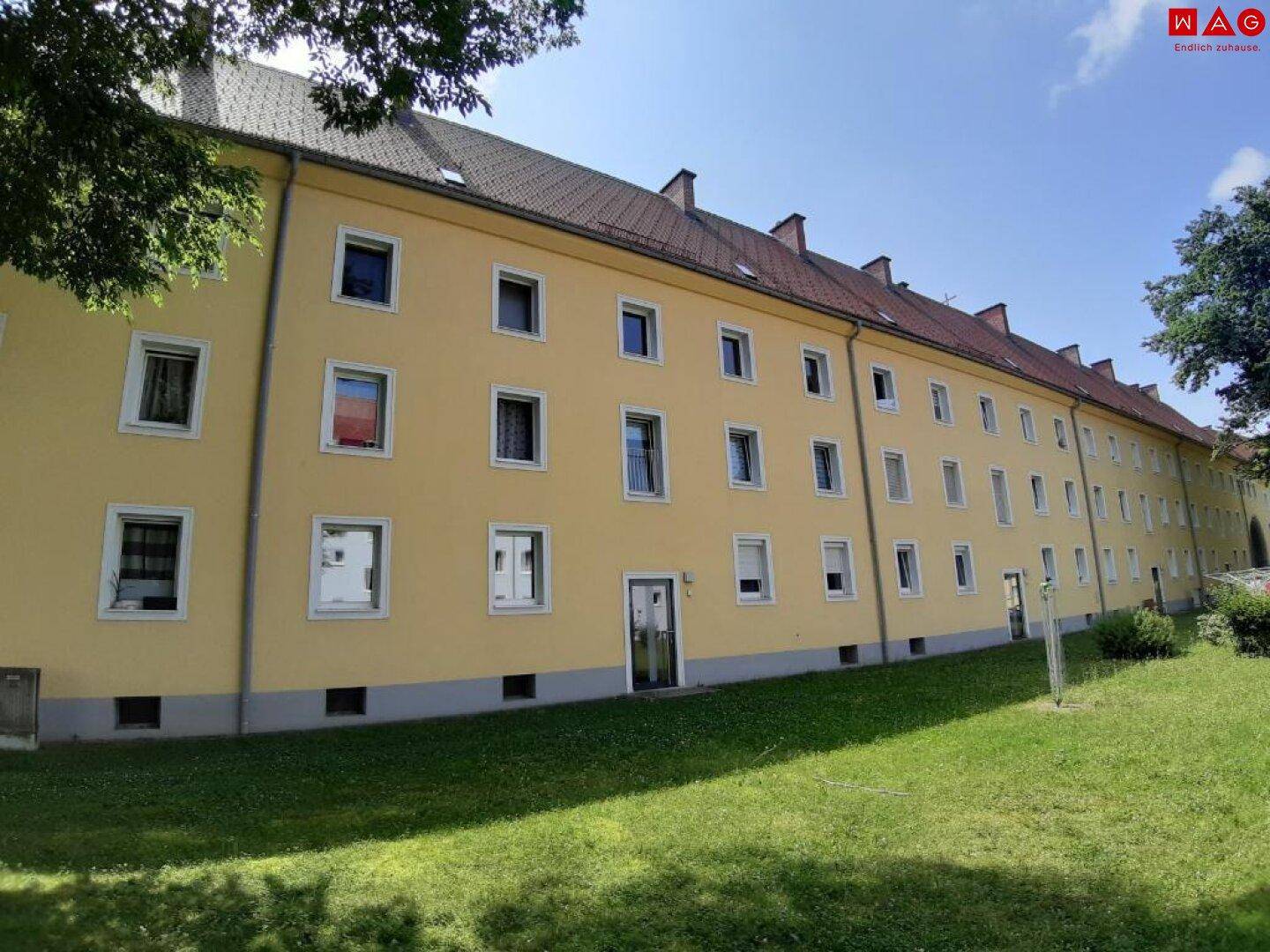 Blick zum Hofausgang