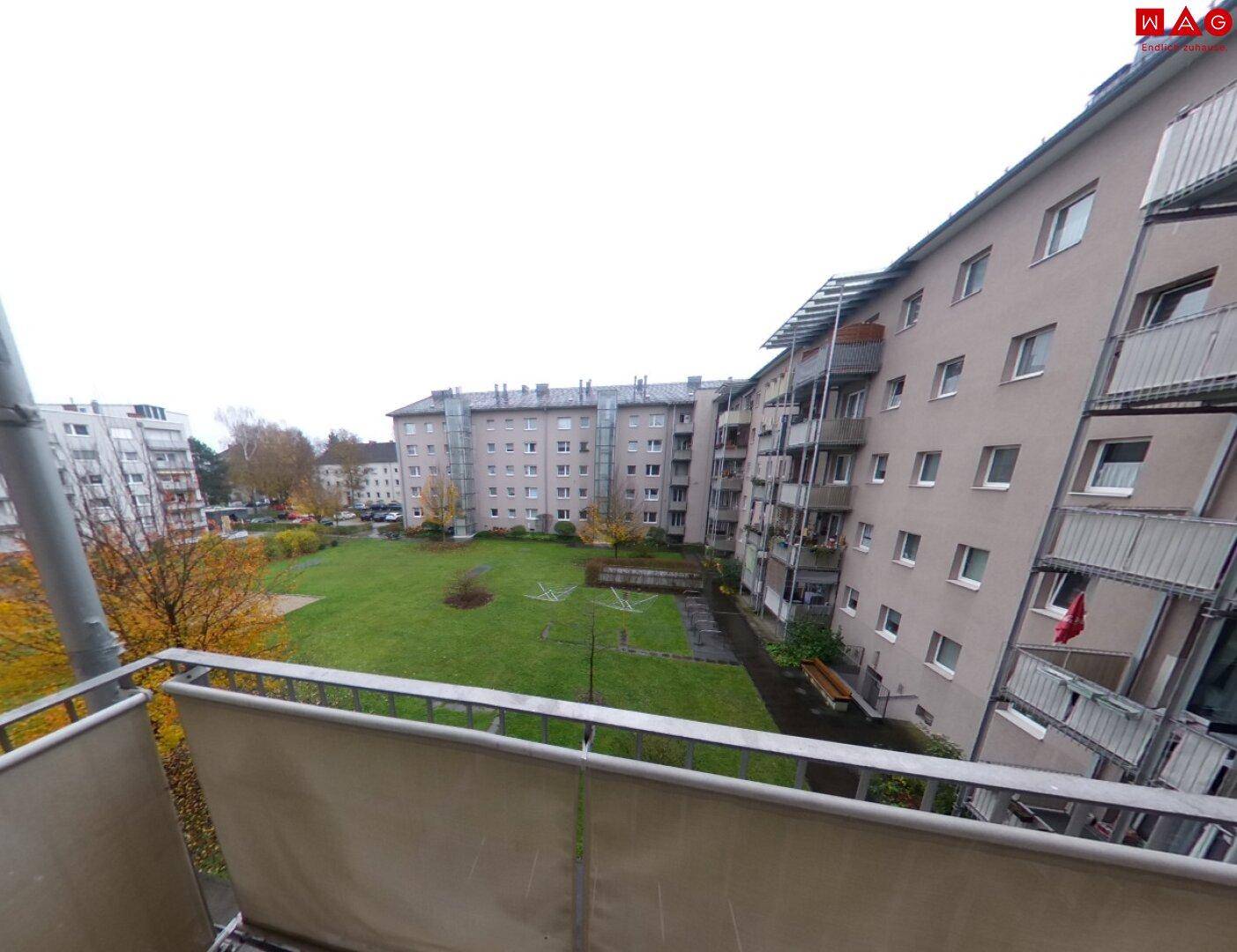 Ausblick Balkon