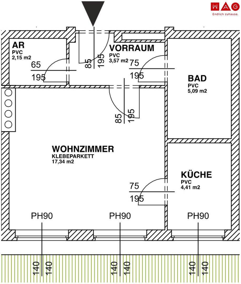 Grundrissplan